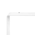 Console Fixo em Plexiglass Branco ou Fumado Fabricado na Itália - Genio Viadurini