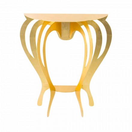 Console em ferro colorido de design moderno fabricado na Itália - Barbata Viadurini