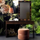 Console de madeira de ébano de design moderno Grilli Zarafa 100% made in Italy Viadurini