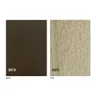 Consola de mesa em madeira e metal extensível até 295 cm Fabricado na Itália - Timedio Viadurini