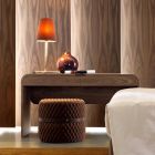 Mesa de console de madeira maciça de design moderno Grilli York feita na Itália Viadurini