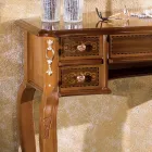 Console de entrada clássico em madeira com 5 gavetas feito na Itália - Richard Viadurini