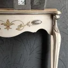 Console de entrada de madeira clássico com gaveta feito na Itália - Ottaviano Viadurini