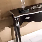 Console de entrada de madeira clássico com gaveta feito na Itália - Ottaviano Viadurini