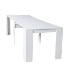 Console extensível moderno 296 cm em madeira melamínica Made in Italy - Ariella Viadurini