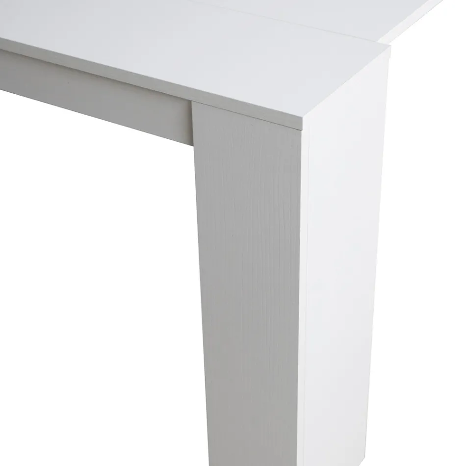 Console extensível moderno 296 cm em madeira melamínica Made in Italy - Ariella Viadurini