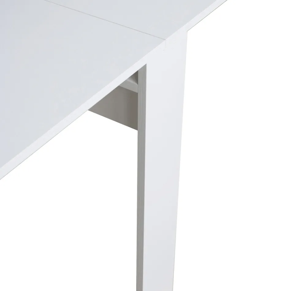 Console extensível moderno 296 cm em madeira melamínica Made in Italy - Ariella Viadurini