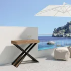 Console moderno extensível até 300 cm com moldura antracite Made in Italy - Avventura Viadurini