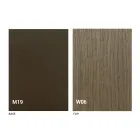 Console de mesa moderno extensível em madeira de carvalho e metal feito na Itália - Nappo Viadurini