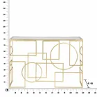 Console Retangular de Design Moderno em Ferro e Espelho - Billie Viadurini