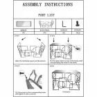 Console Retangular de Design Moderno em Ferro e Espelho - Billie Viadurini