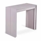 Console extensível / mesa de jantar, l. 42,50 / 302,50xp.90 cm, Alvaro Viadurini