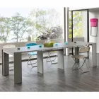 Console extensível / mesa de jantar, l. 42,50 / 302,50xp.90 cm, Alvaro Viadurini