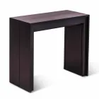 Console extensível / mesa de jantar, l. 42,50 / 302,50xp.90 cm, Alvaro Viadurini