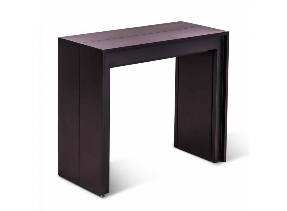 Console extensível / mesa de jantar, l. 42,50 / 302,50xp.90 cm, Alvaro Viadurini