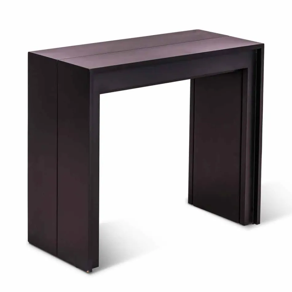 Console extensível / mesa de jantar, l. 42,50 / 302,50xp.90 cm, Alvaro Viadurini