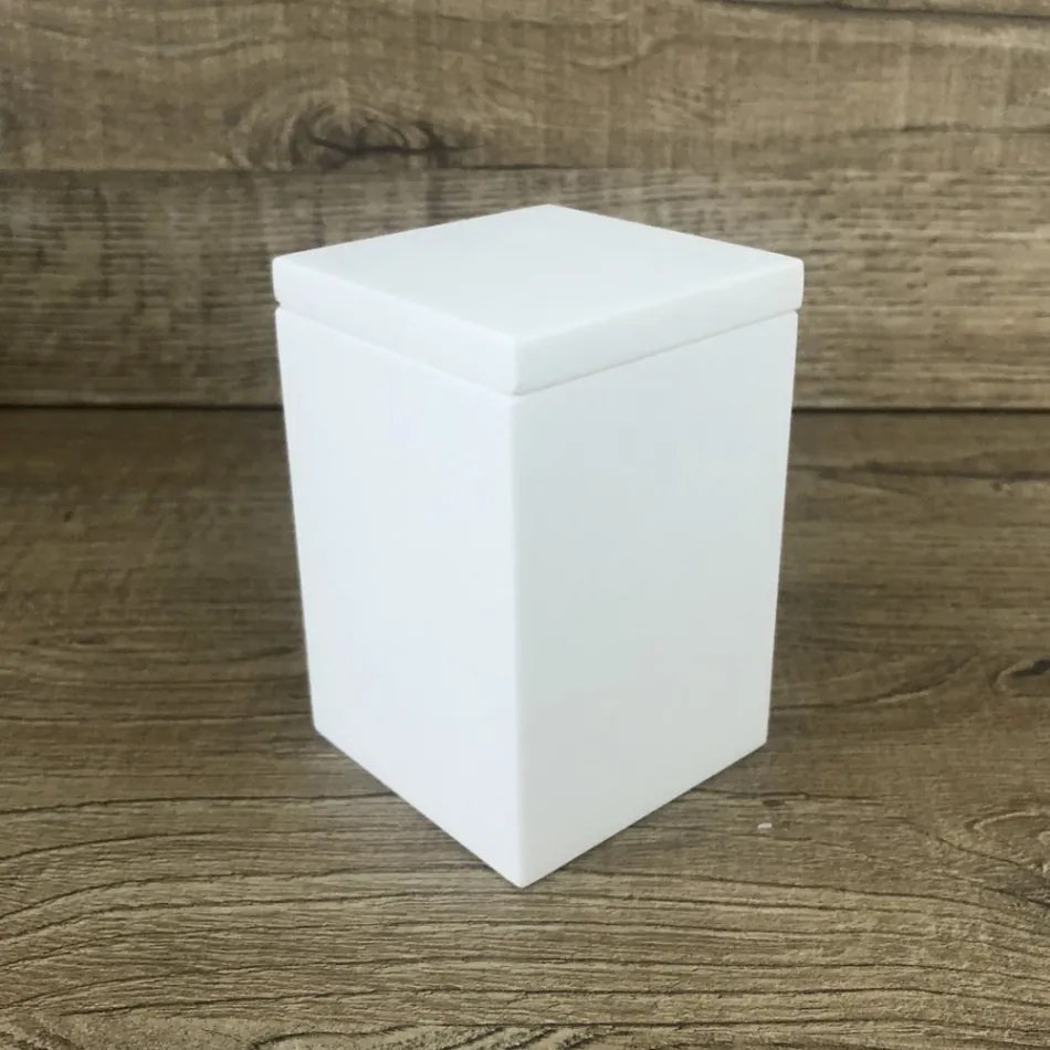 Recipiente de especiarias com tampa Corian italiana de alta qualidade - Spicy Viadurini