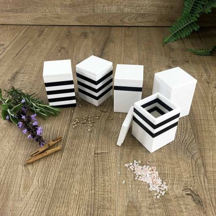 Recipiente de especiarias com tampa Corian italiana de alta qualidade - Spicy Viadurini