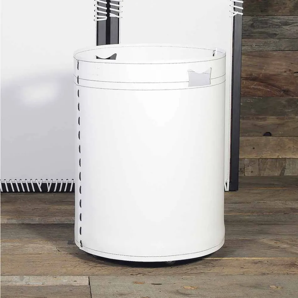 Porta-toras em 100% feito em couro Itália Viadurini