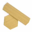 Par de Bandejas em Aço Lacado Preto ou Ouro com Design Moderno - Savona Viadurini