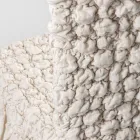 Capa Elegante para Cadeira com Encosto para Sala em Linho Bordado - Panteo Viadurini