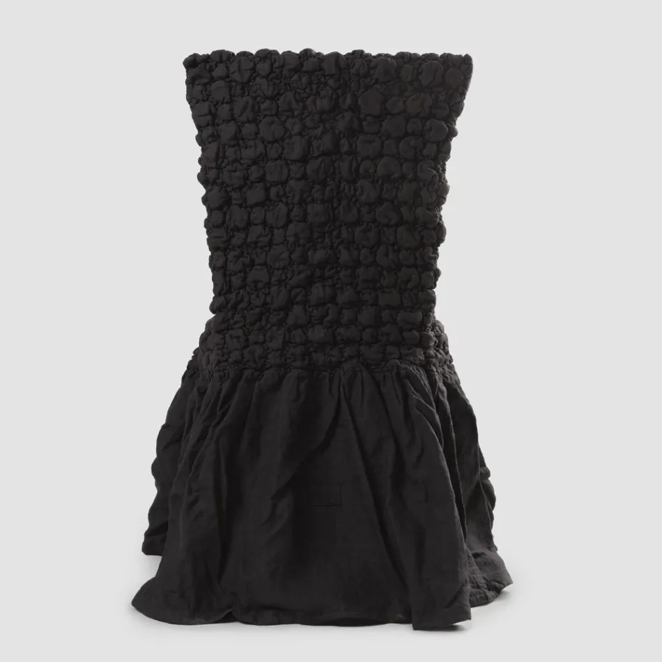 Capa Elegante para Cadeira com Encosto para Sala em Linho Bordado - Panteo Viadurini