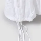 Capa Elegante para Cadeira com Encosto para Sala em Linho Bordado - Panteo Viadurini