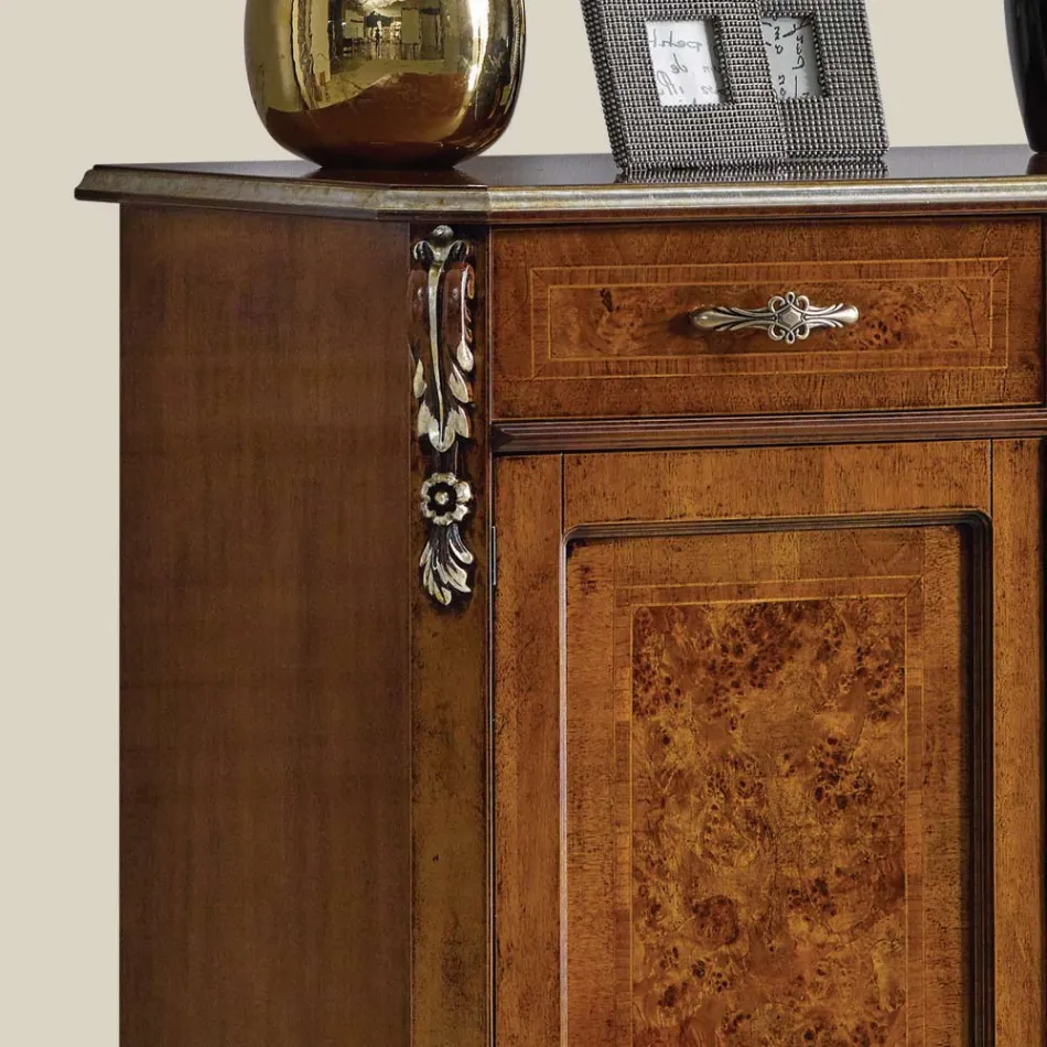 Aparador Clássico 2 Portas e 2 Gavetas em Madeira Made in Italy - Cheverny Viadurini