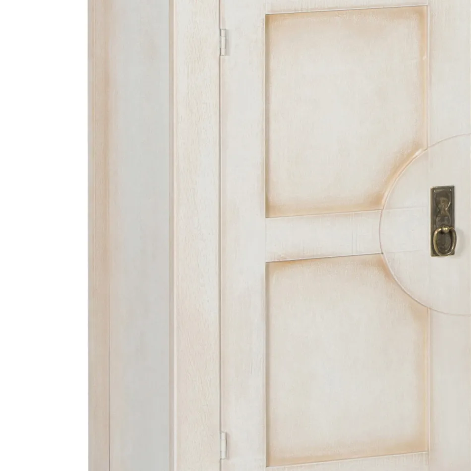 Aparador com 2 Portas e 2 Gavetas em Diferentes Acabamentos Fabricado na Itália - Hanuman Viadurini