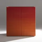 Aparador de sala de estar com 2 portas em acabamento diamante, fabricado na Itália - Sagittario Viadurini