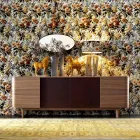 Armário de folheado de madeira Grilli York com 4 portas 100% made in Italy Viadurini