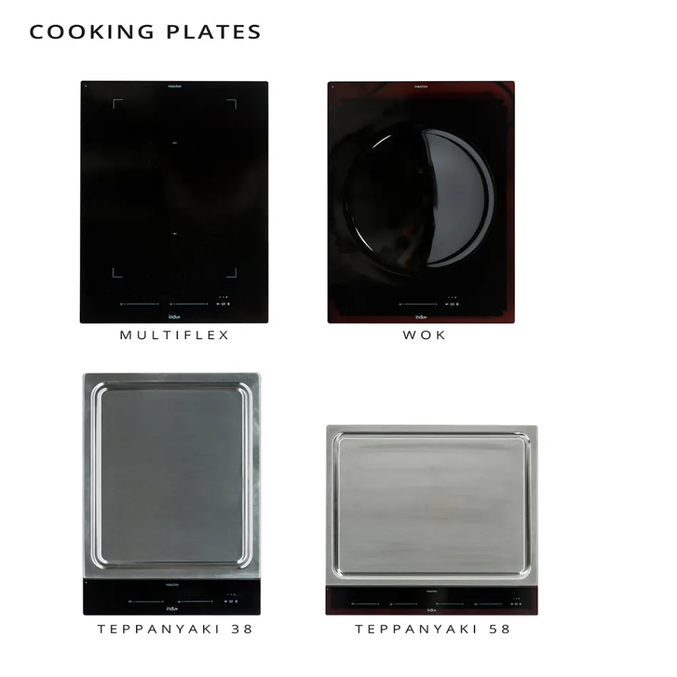 Cozinha de exterior 96x70x93 cm em teca maciça e alumínio - Refined Viadurini