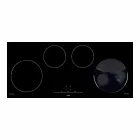 Cozinha ao ar livre moderna com rodas de madeira e aço - Buoncalliope Viadurini