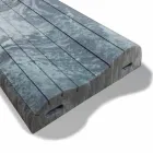 Almofada Double Wave em Memory Xform 11 cm de altura Made in Italy - Curly Viadurini