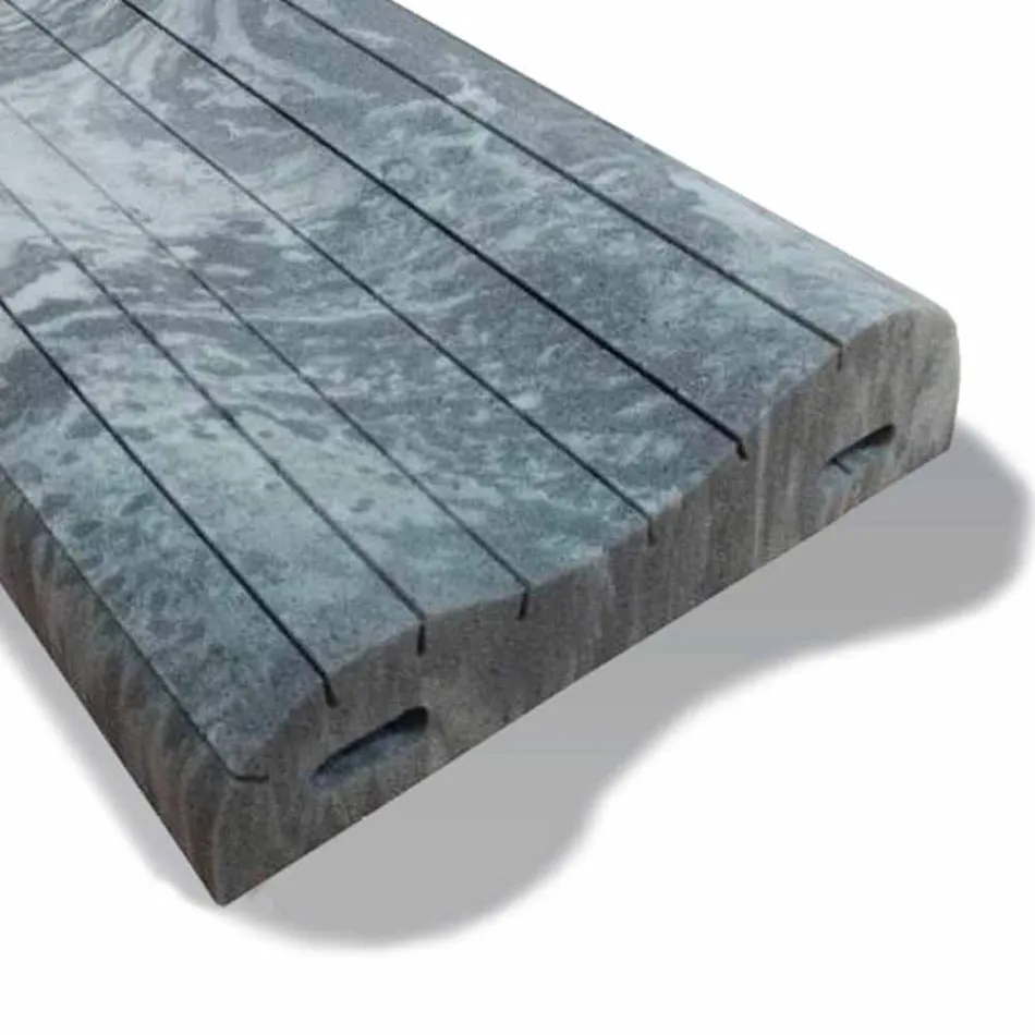 Almofada Double Wave em Memory Xform 11 cm de altura Made in Italy - Curly Viadurini