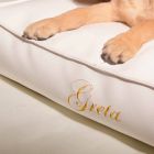 Almofada de cão coberta com interior de imitação de couro Doggy Cloud Viadurini