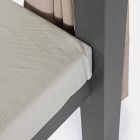 Sofá-cama para uso externo em Textilene e Alumínio com Encostos Reclináveis - Anastasia Viadurini