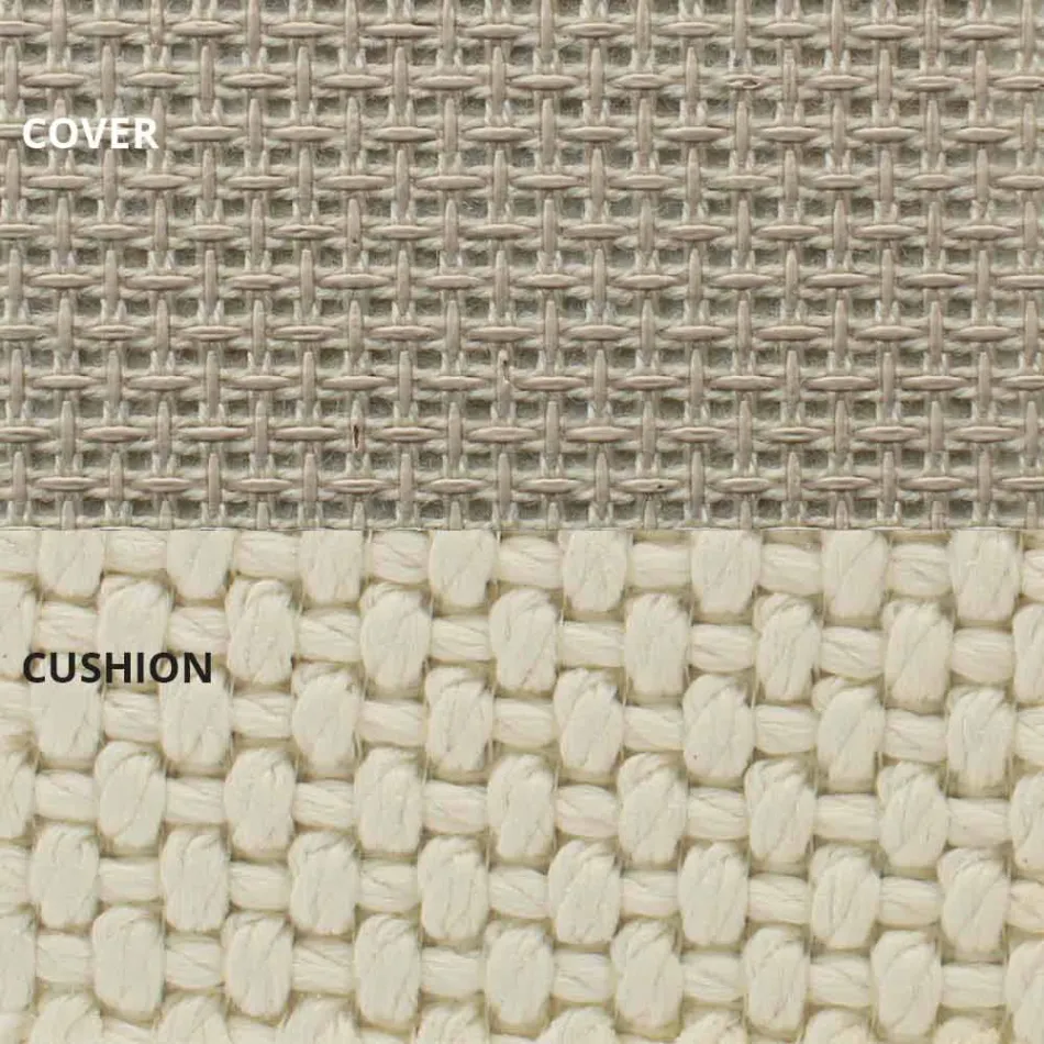 Espreguiçadeira de jardim de design redondo luxuoso com guarda-sol - Ulm Moon by Vondom Viadurini