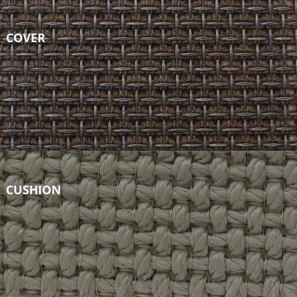 Espreguiçadeira de jardim de design redondo luxuoso com guarda-sol - Ulm Moon by Vondom Viadurini