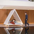 Sofá de jardim luxuoso em alumínio e tecido - Frame Vineyard by Vondom Viadurini