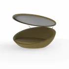 Espreguiçadeira de design moderno Ulm by Vondom, em resina de polietileno Viadurini