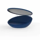 Espreguiçadeira de design moderno Ulm by Vondom, em resina de polietileno Viadurini