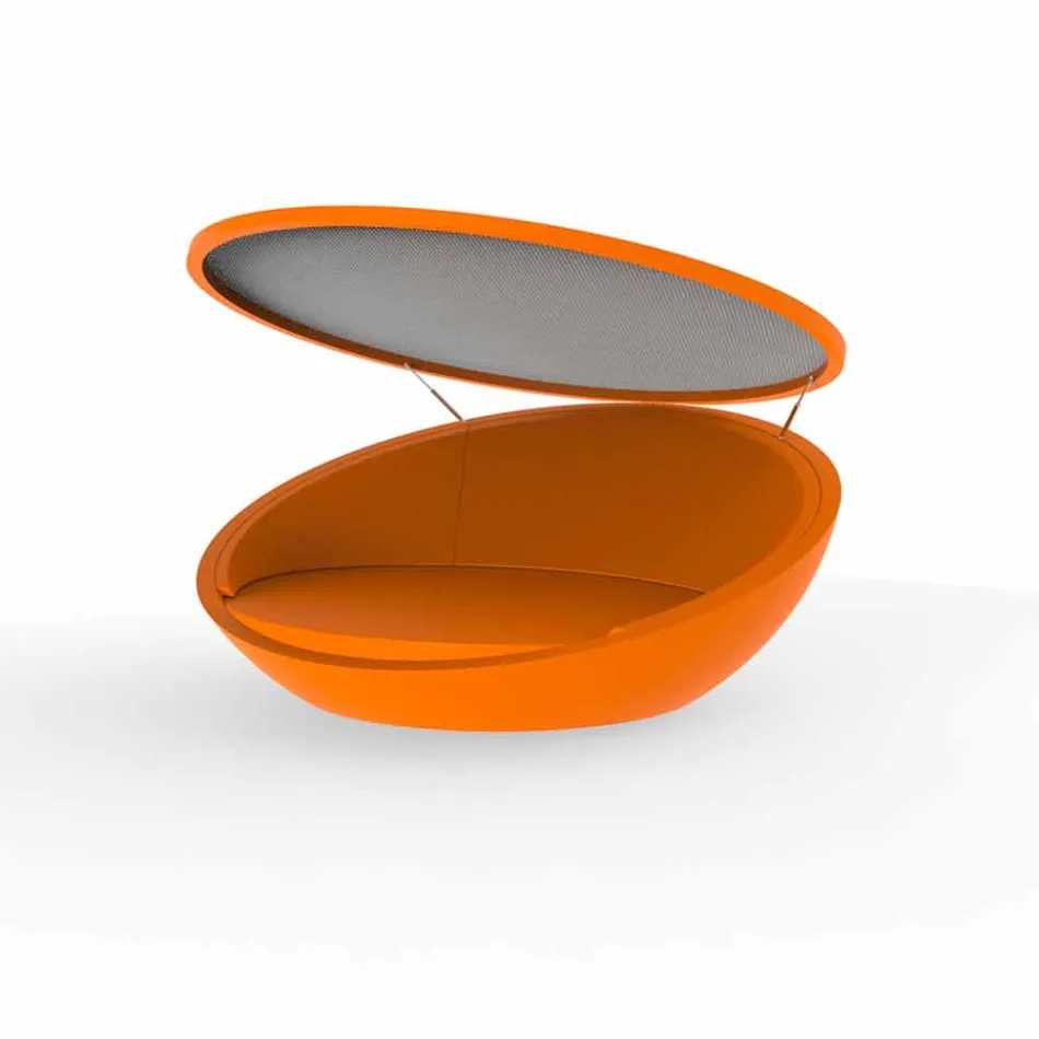 Espreguiçadeira de design moderno Ulm by Vondom, em resina de polietileno Viadurini