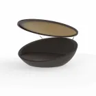 Espreguiçadeira de design moderno Ulm by Vondom, em resina de polietileno Viadurini