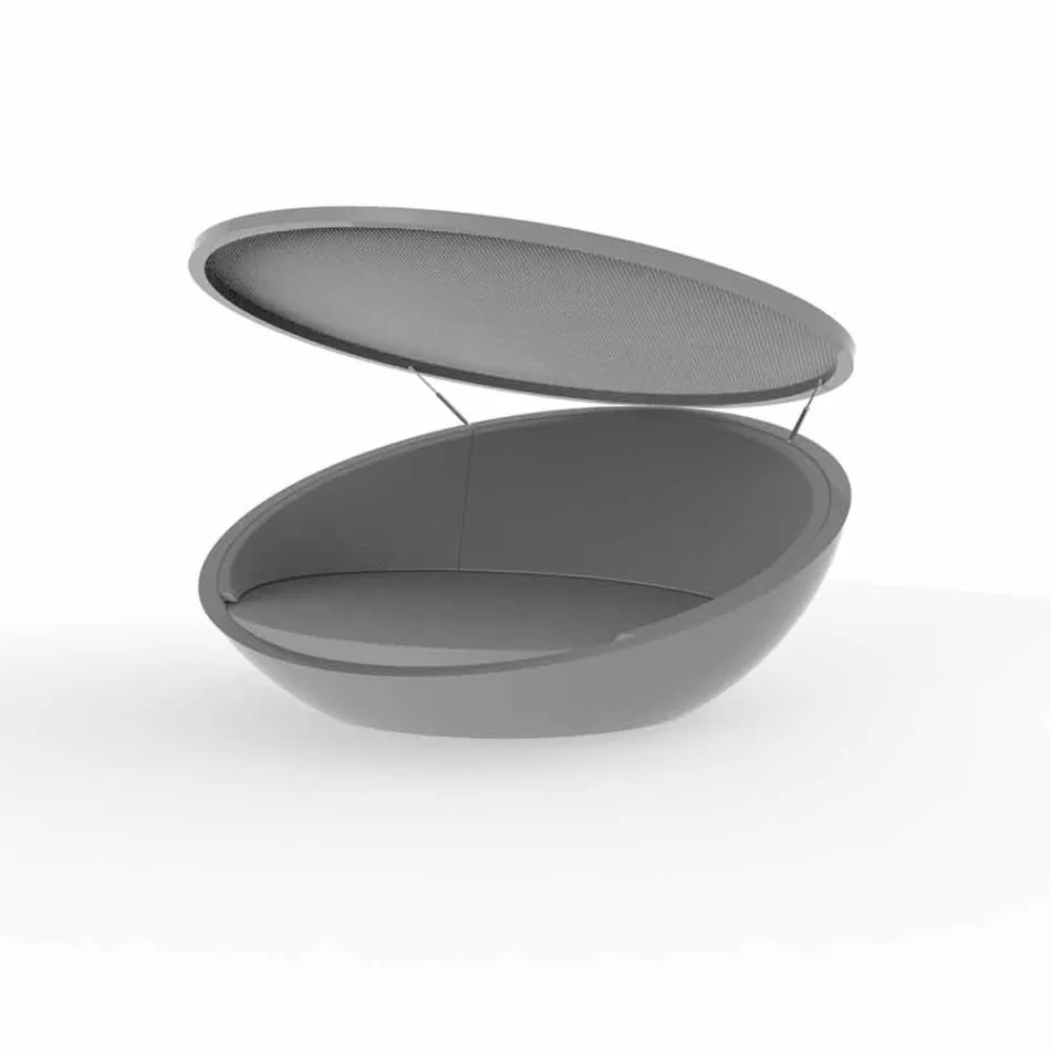 Espreguiçadeira de design moderno Ulm by Vondom, em resina de polietileno Viadurini