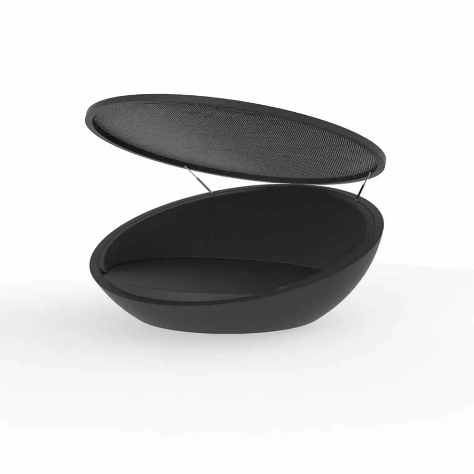 Espreguiçadeira de design moderno Ulm by Vondom, em resina de polietileno Viadurini