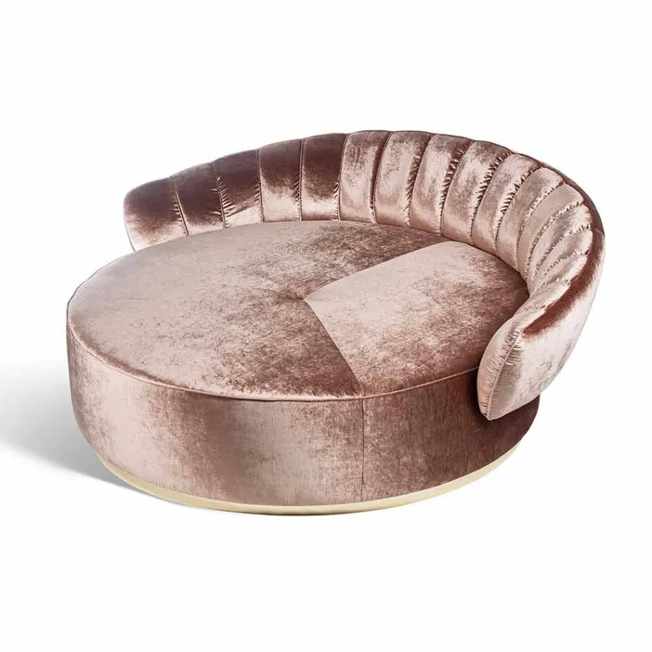 Daybed em tecido 100% Made in Italy Belle 2 Viadurini