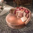 Daybed em tecido 100% Made in Italy Belle 2 Viadurini