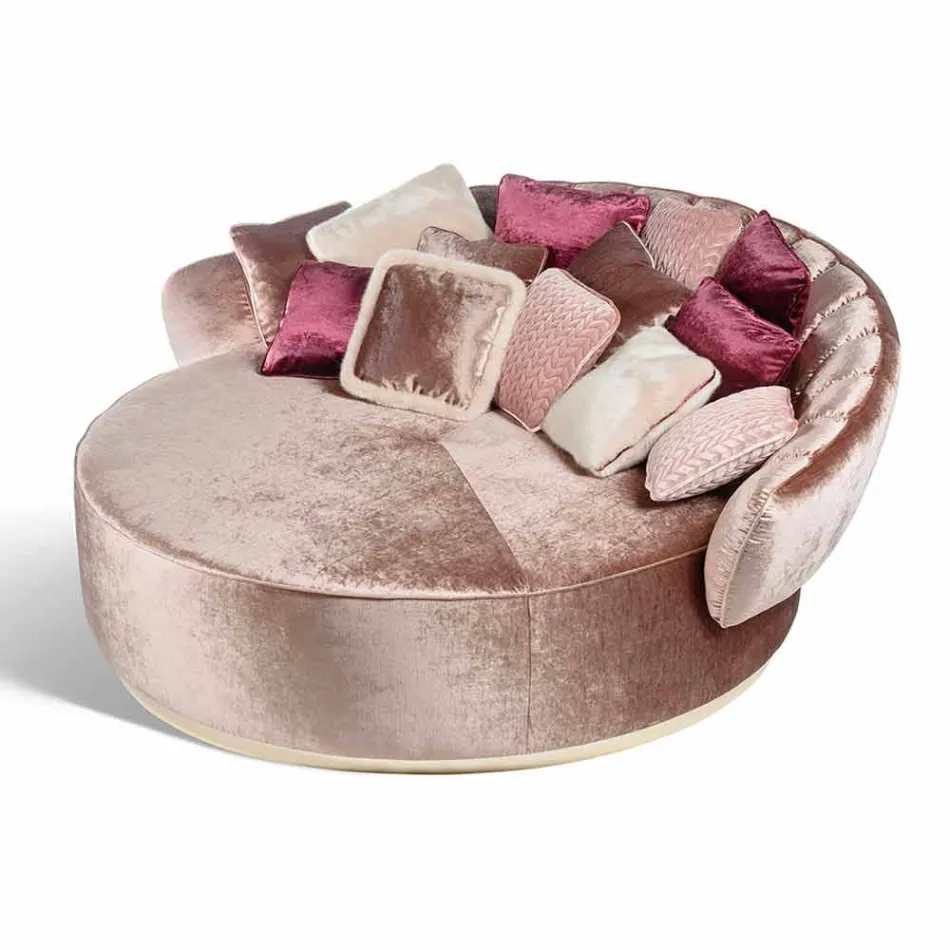 Daybed em tecido 100% Made in Italy Belle 2 Viadurini