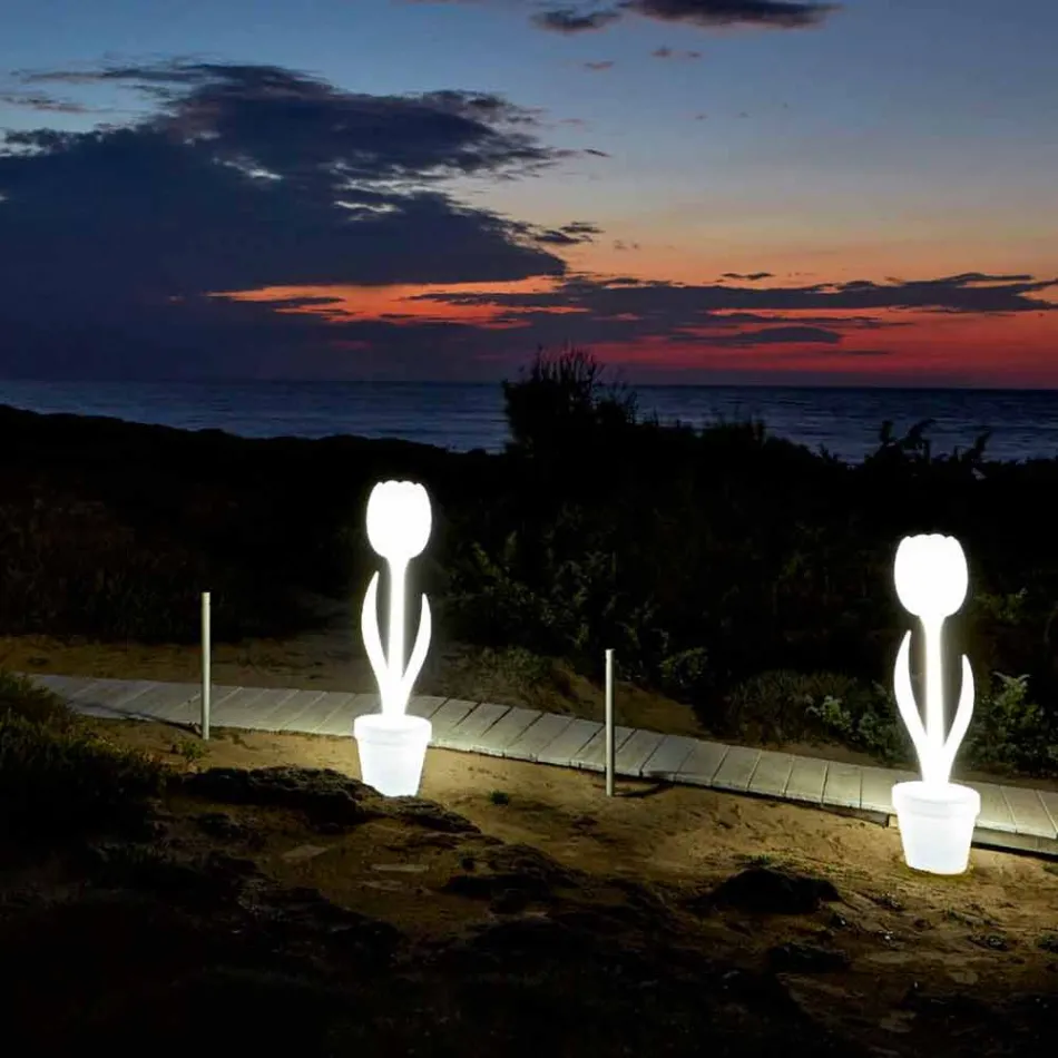 Decoração de móveis de jardim brilhante com design moderno - Tulip por Myyour Viadurini